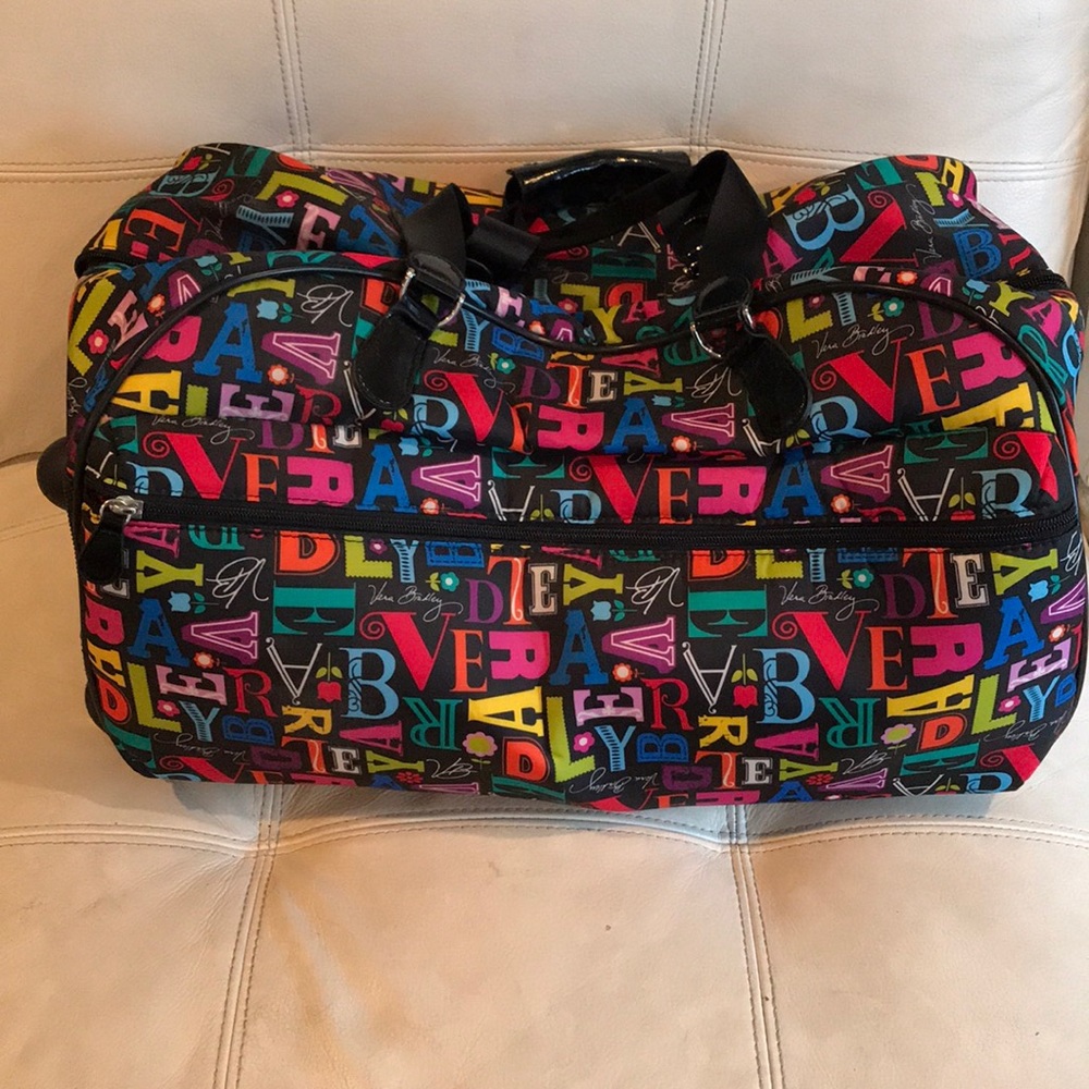Vera Bradley rolling suitcase